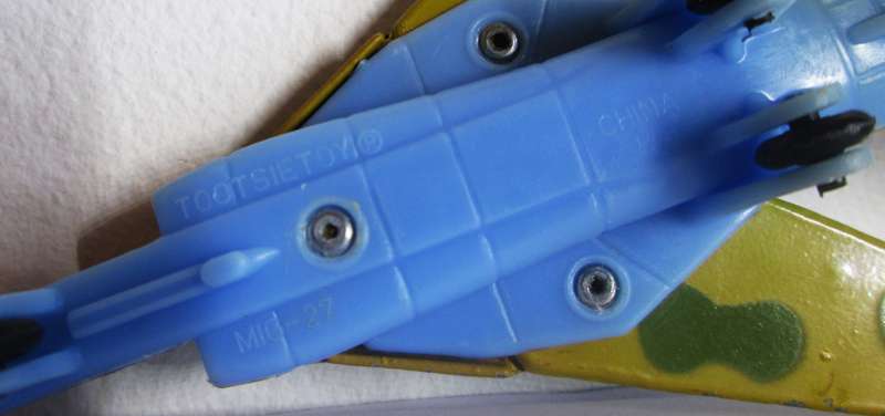 Mig 27 Airplane Tootsietoy