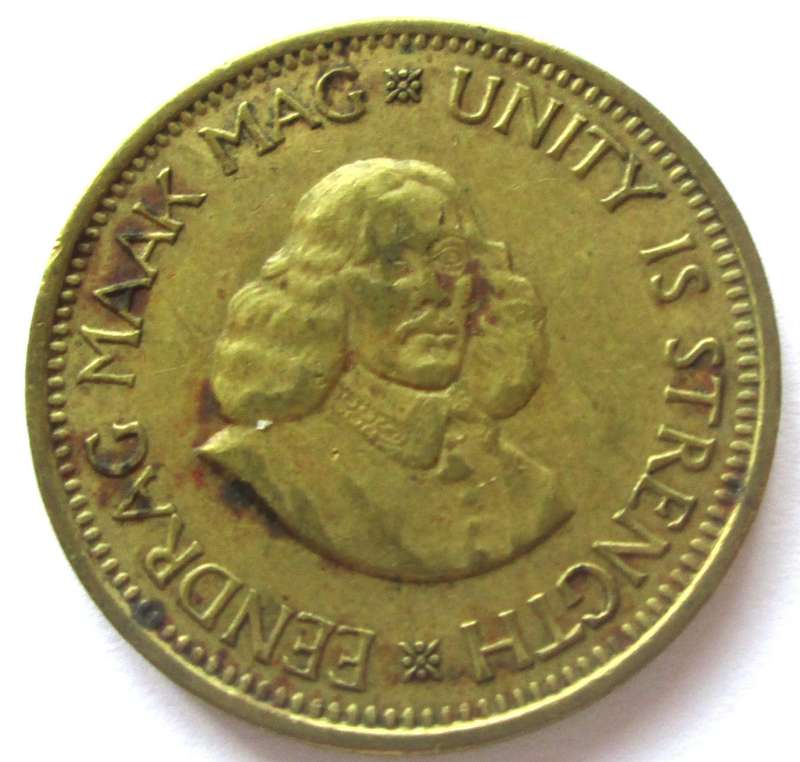 1961 Republic of South Africa Half Cent