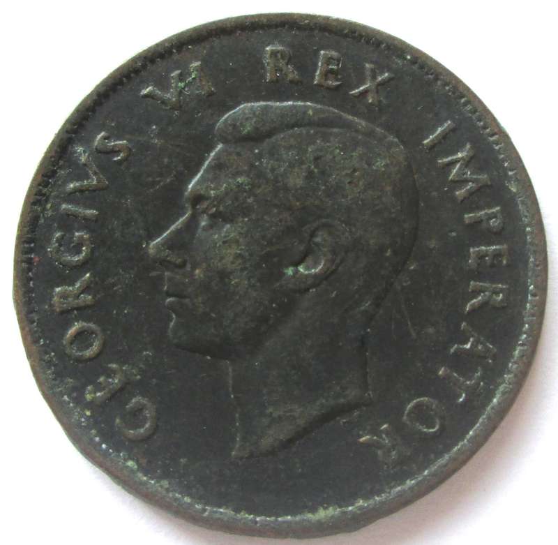 1939 Union of South Africa Penny