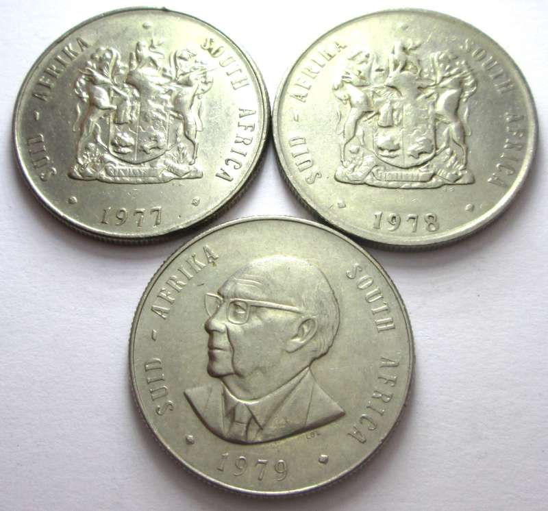 1 Rand South Africa 1977 - 1979