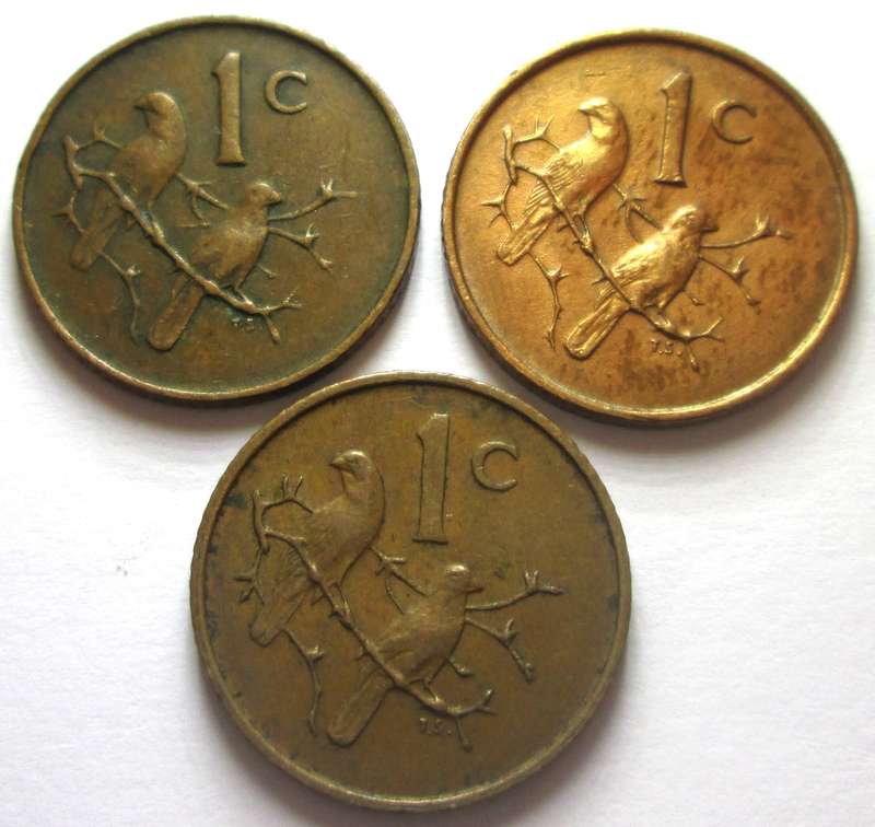 1 Cent South Africa 1966 - 1968