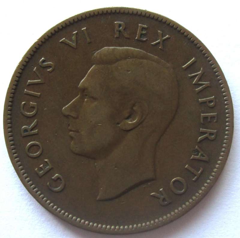 1938 Union Of South Africa Penny