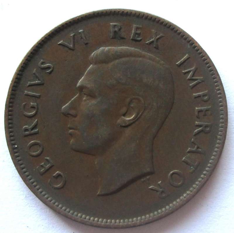 1940 Union Of South Africa Penny