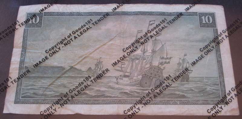 Ten Rand Republic of South Africa Serial Nr C257 959892
