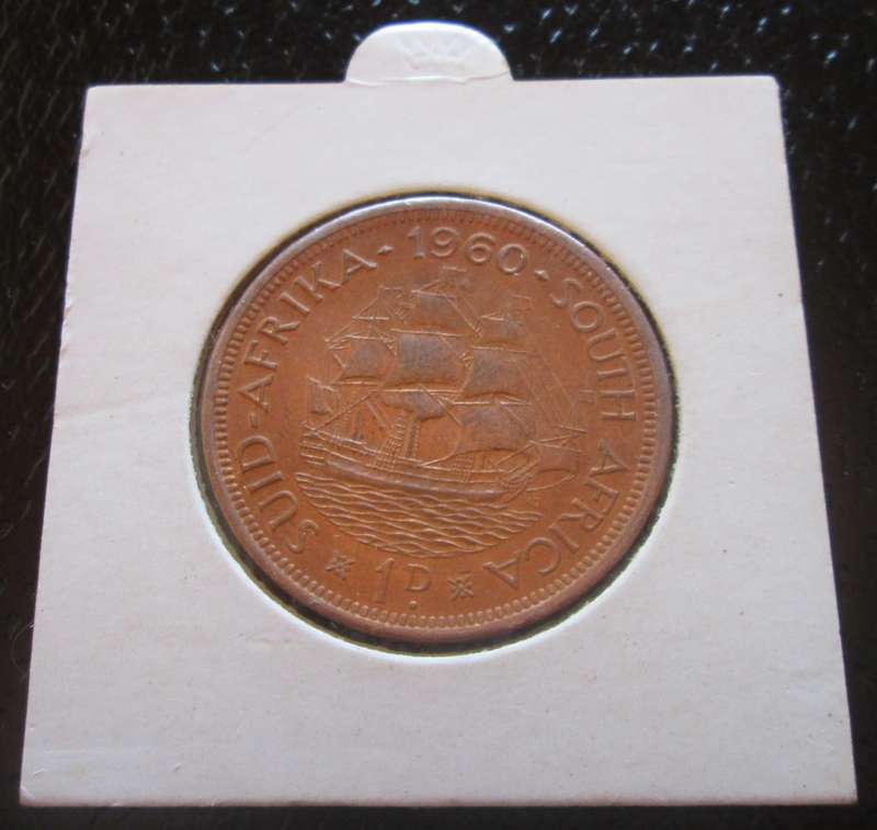 1960 Union of South Africa 1 Penny