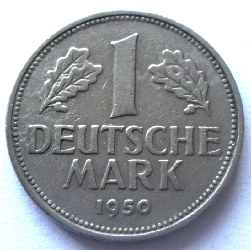 1950 Germany 1 Deutsche Mark