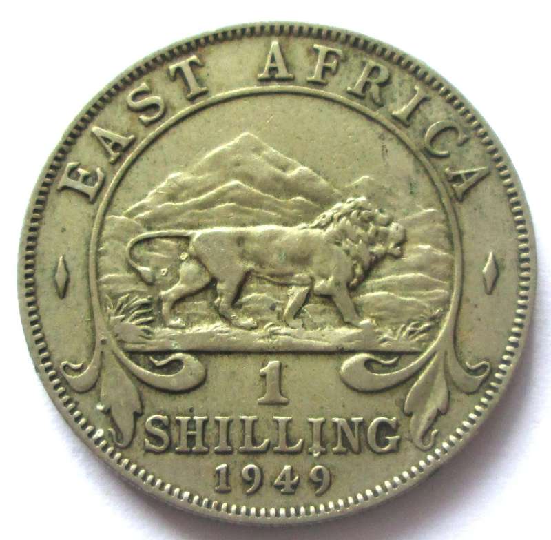 1949 East Africa 1 Shilling