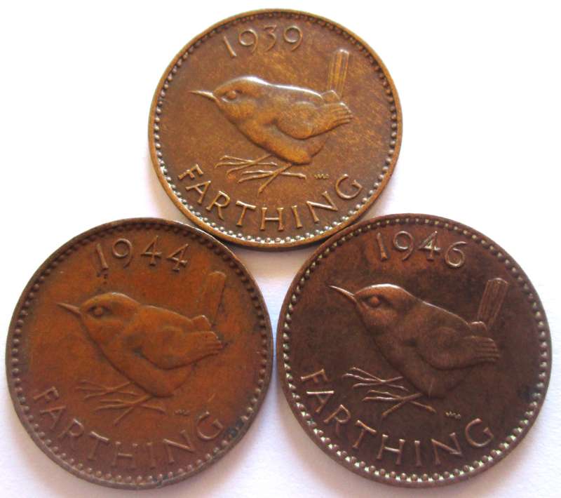 Farting Great Britain 1939 + 1944 + 1946