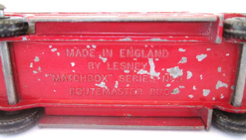 Routemaster Bus Series No 5 Lesney made in England