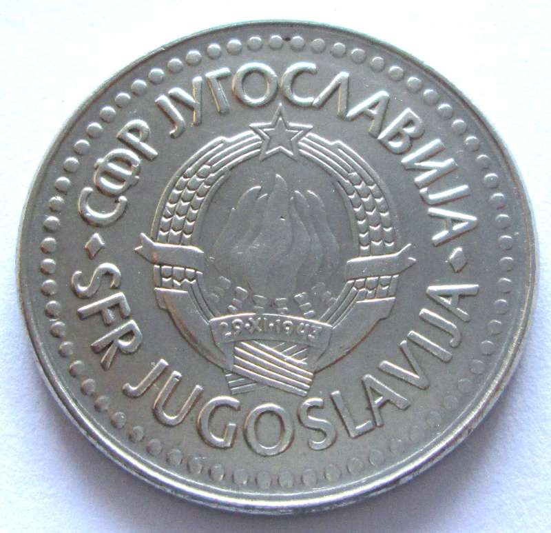 1988 Yugoslavia 100 Dinara