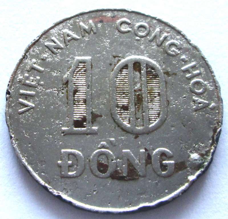 1970 Vietnam 10 Dong