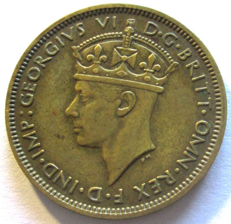 1939 British West Africa One Shilling