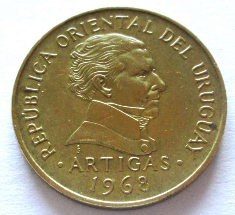 1968 Uruguay 10 Pesos