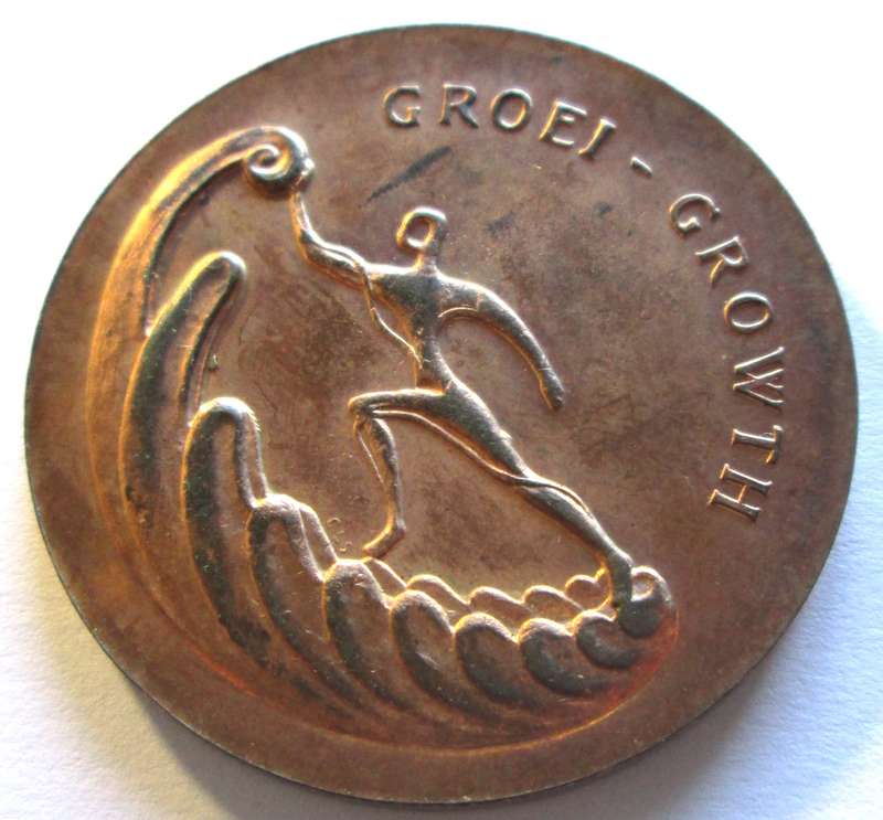 1971 Republic of South Africa Tenth Anniversary Groei - Growth