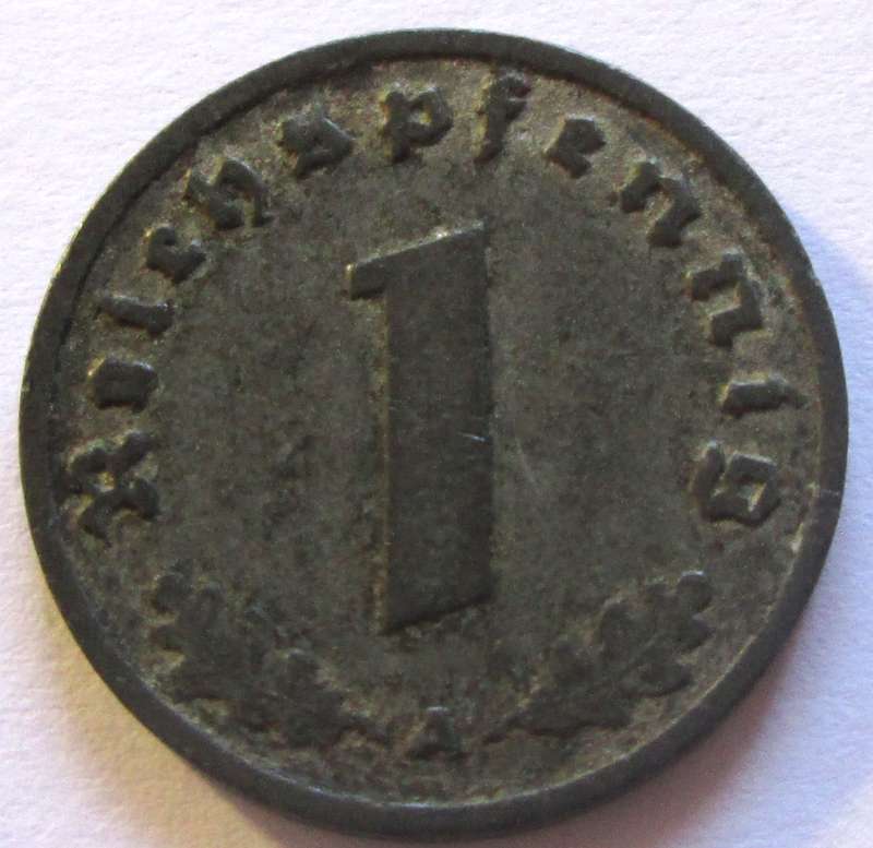 1942 Germany 1 Reichspfennig