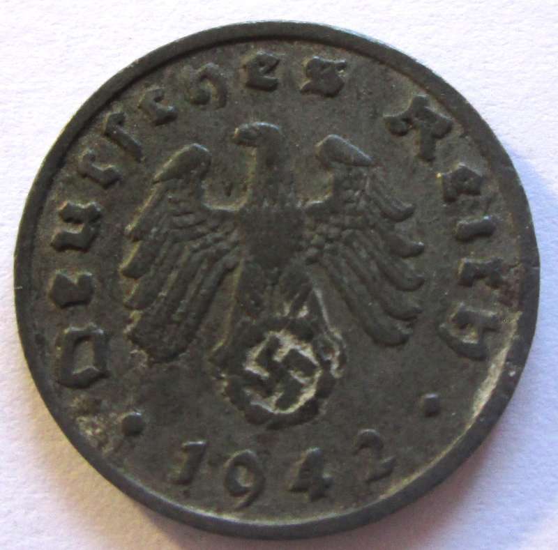 1942 Germany 1 Reichspfennig