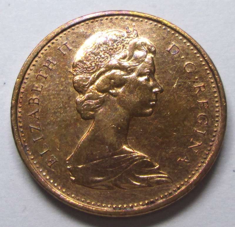 1967 Canada 1 Cent Commemorative