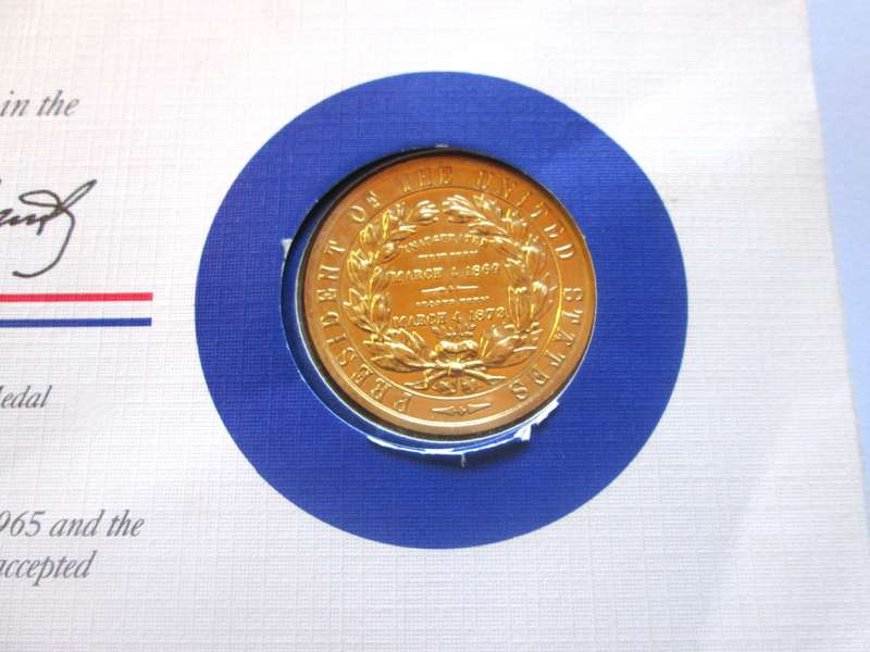 Ulysses S Grant 18th President US Mint Presidential Medal Postal Cover 1983