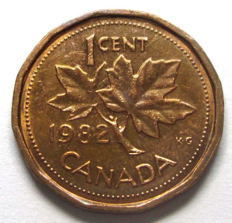 1982 Canada 1 Cent
