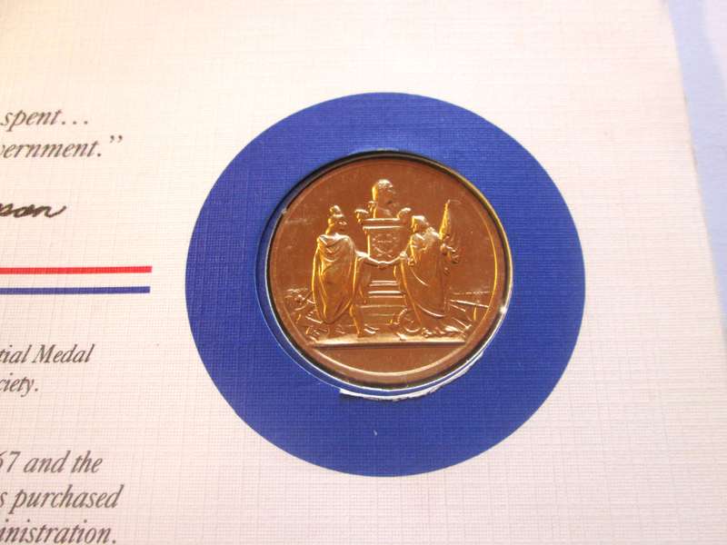 Andrew Johnson 17th President US Mint Presidential Medal Postal Cover 1983