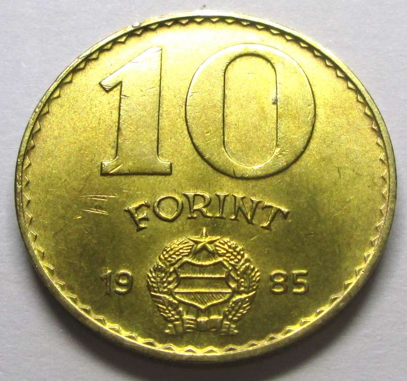 1985 Hungary 10 Forint