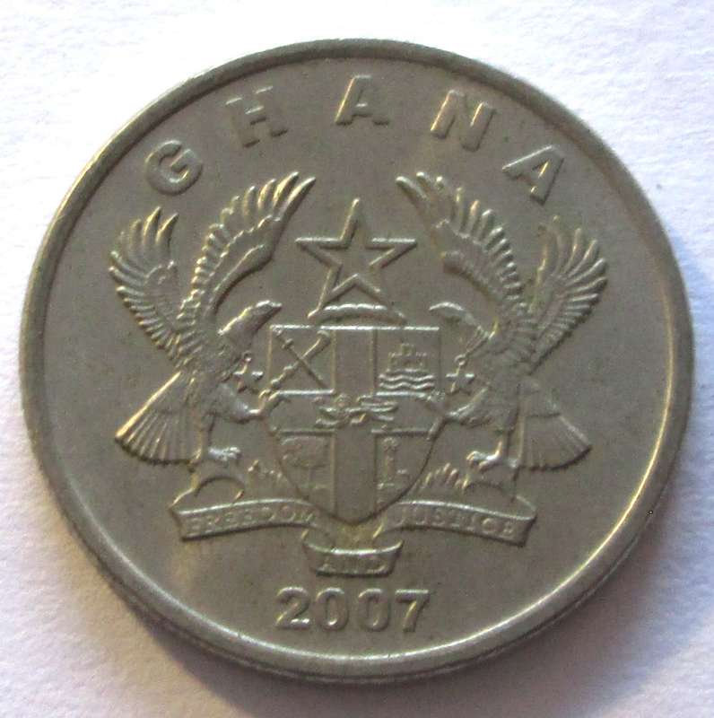 2007 Ghana 10 Pesewas
