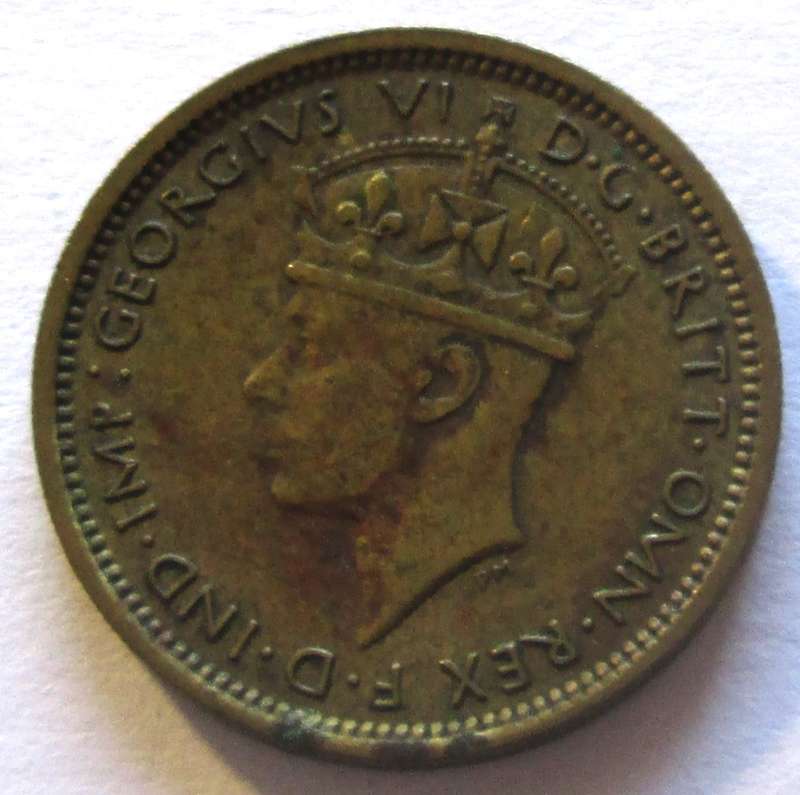 1940 British West Africa 6 Pence