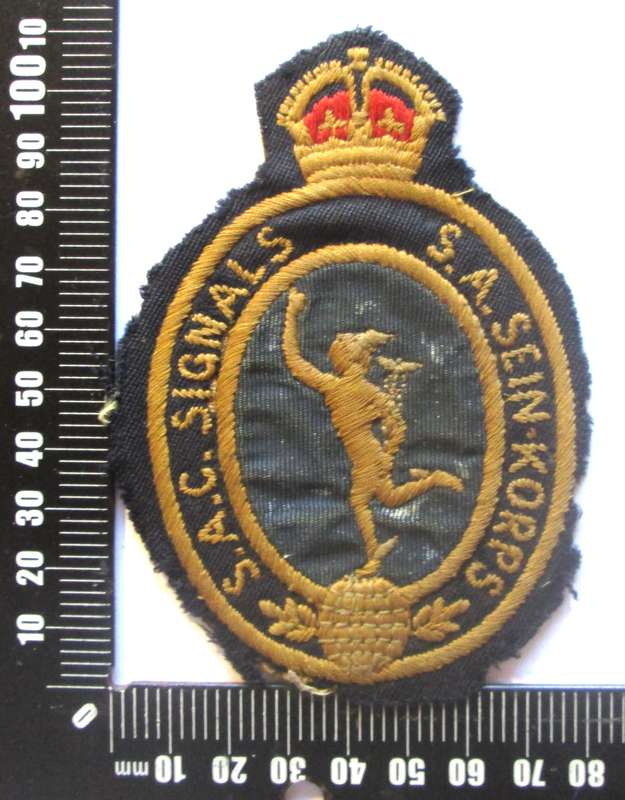 Signals Corps SAC Woven Badge