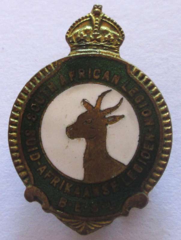 South African Legion of the British Empire Service League Badge