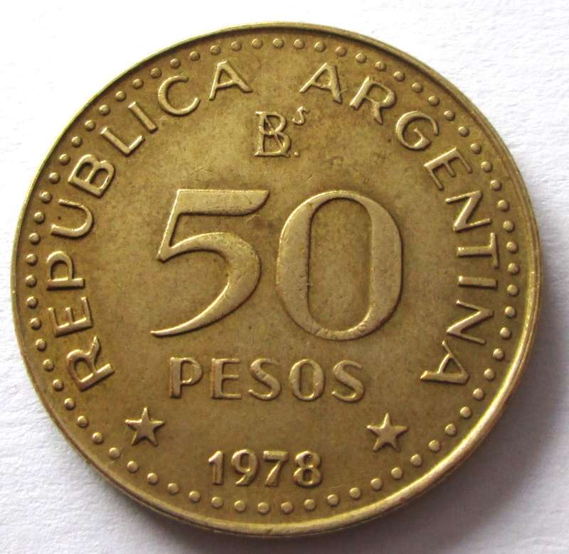 1978 Argentina 50 Pesos