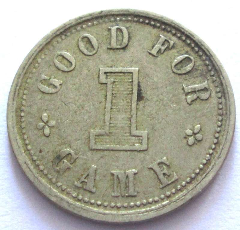 British Skee Ball Syndicate London Token