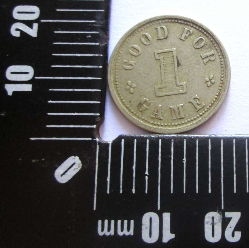 British Skee Ball Syndicate London Token