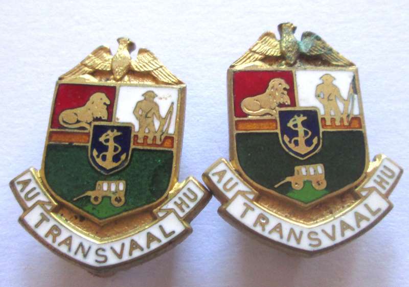 Old Transvaal Rugby Badges