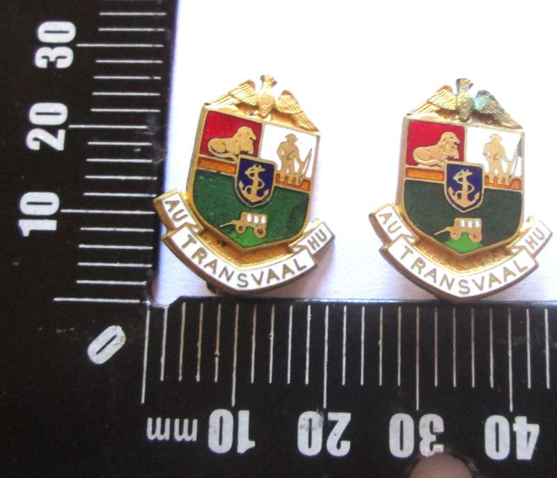 Old Transvaal Rugby Badges