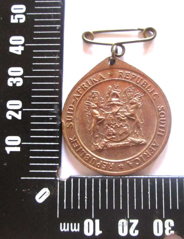 1961 Formation of the Republic of South Africa Medal