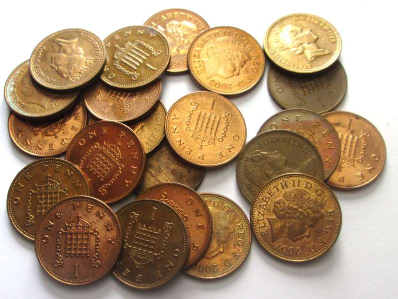 1 Penny Great Britain 1983 - 1990 + 1992 - 2001 + 2003 - 2004 + 2007 - 2008
