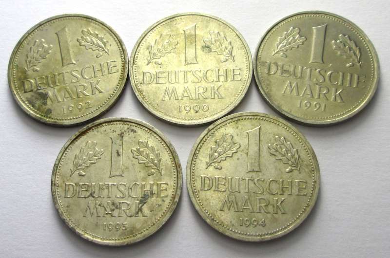 1 Mark Germany 1990 - 1994