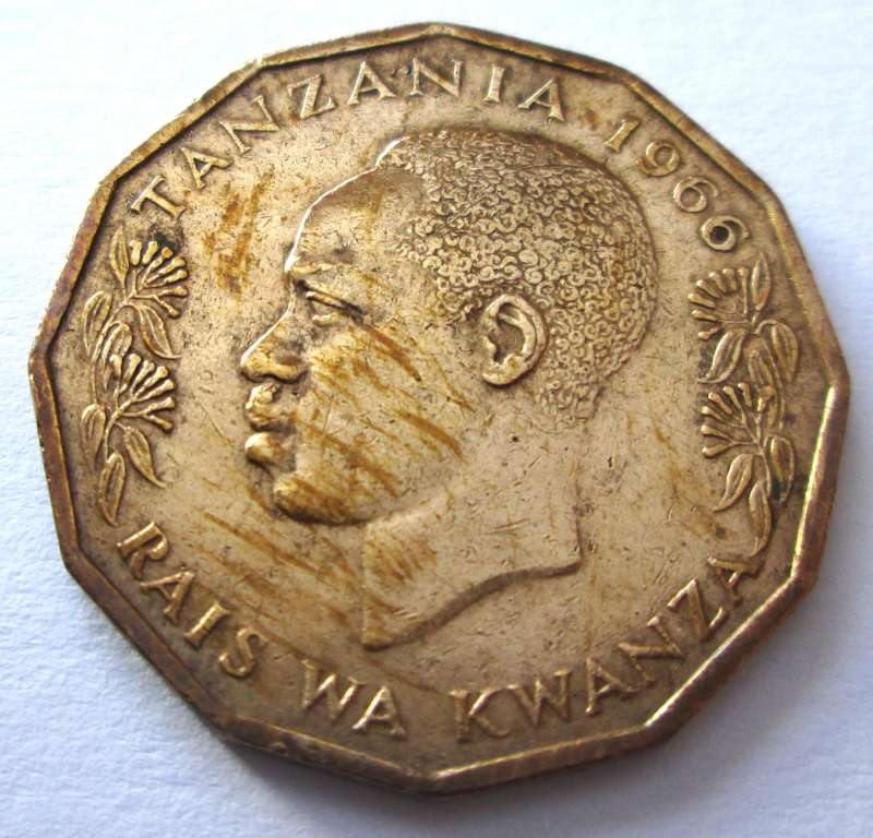 1966 Tanzania 5 Senti