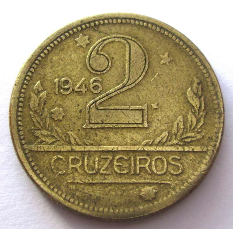 1946 Brasil 2 Cruzeiros
