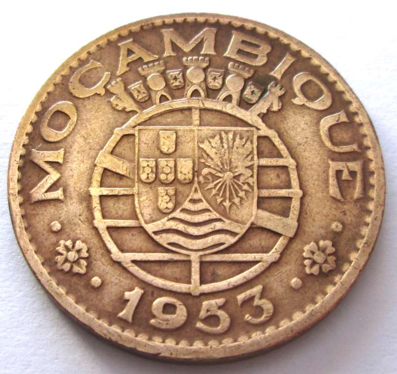 1953 Mozambique 1 Escudo