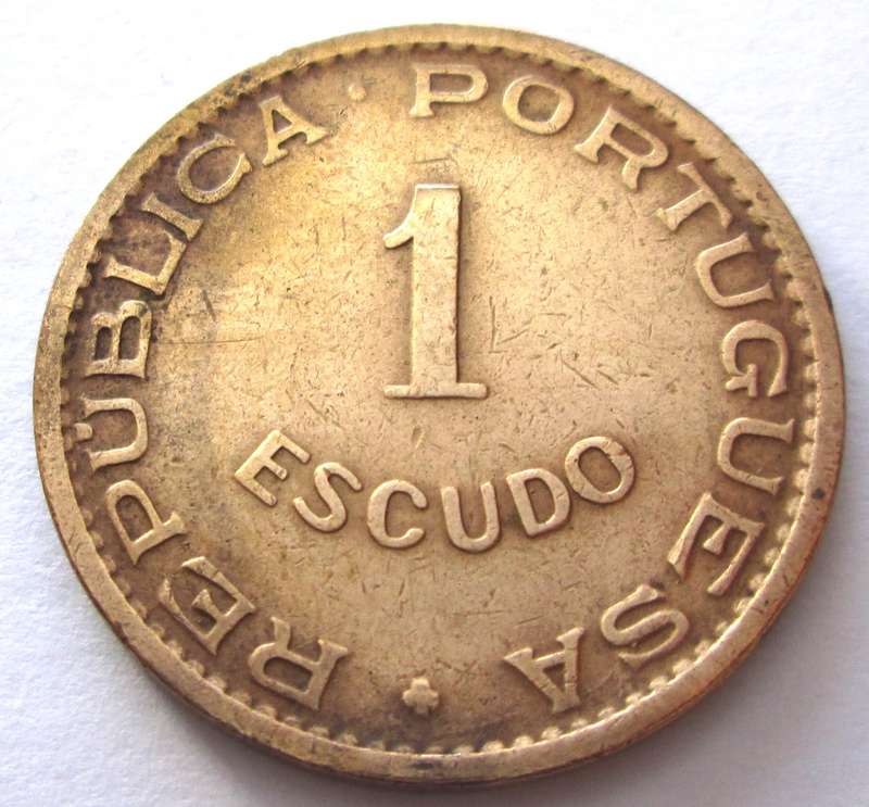 1953 Mozambique 1 Escudo
