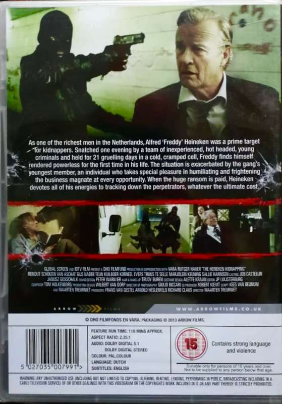 21 Days: The Heineken Kidnapping DVD