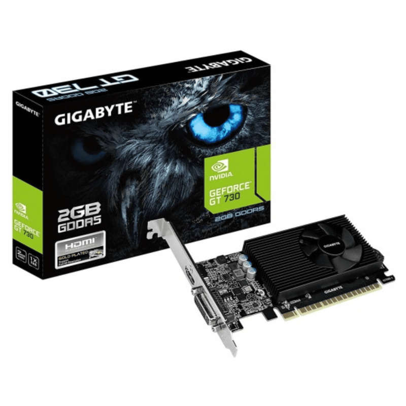 Gigabyte GeForce GT 730 GV-N730D5-2GL 2GB GDDR5 64-bit PCI-E 2.0 Desktop Graphics Card