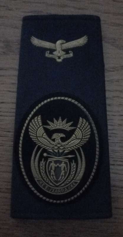 SA AIRFORCE RANK INSIGNIA