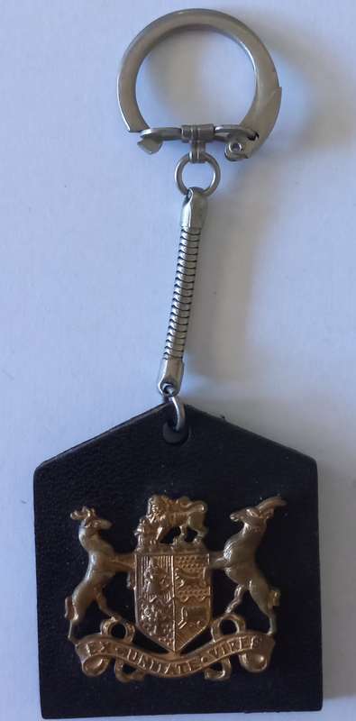 SADF PRE 1994 SA-WARRANT OFFICER CLASS 2 METAL RANK KEYRING