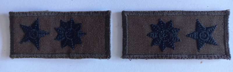 SADF RANK LT.COL COLLAR INSIGNIA