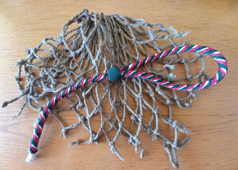 BORDER WAR-SADF MILITARY INTELLIGENCE LANYARD AND HELMUT CAMOUFLAGE NET-