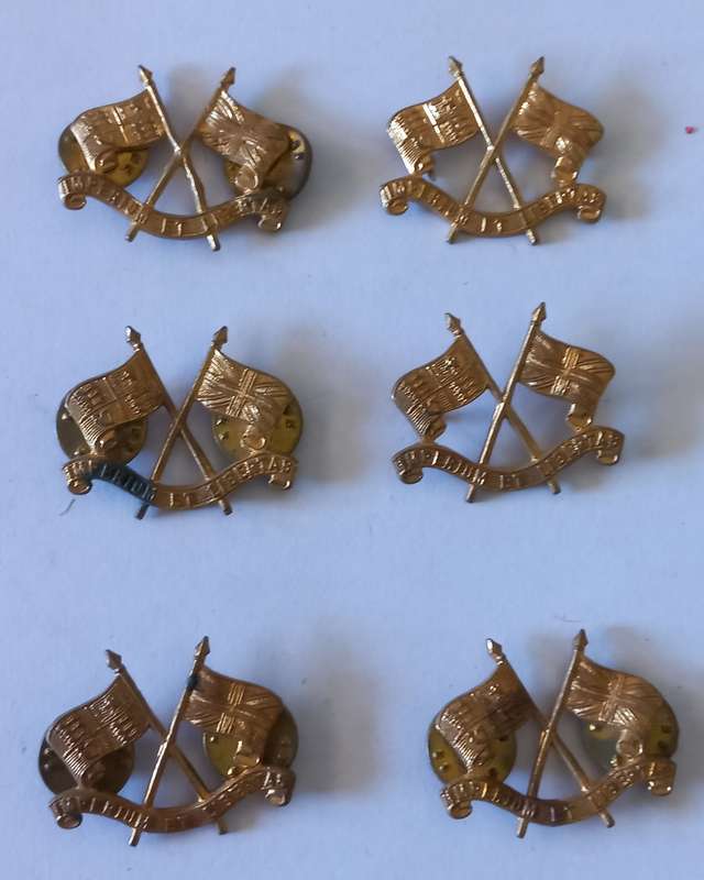 IMPERIAL LIGHT HORSE COLLAR BADGE-DINNES 716-[BID PER BADGE]