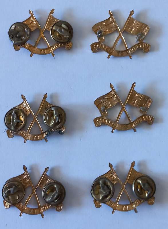 IMPERIAL LIGHT HORSE COLLAR BADGE-DINNES 716-[BID PER BADGE]