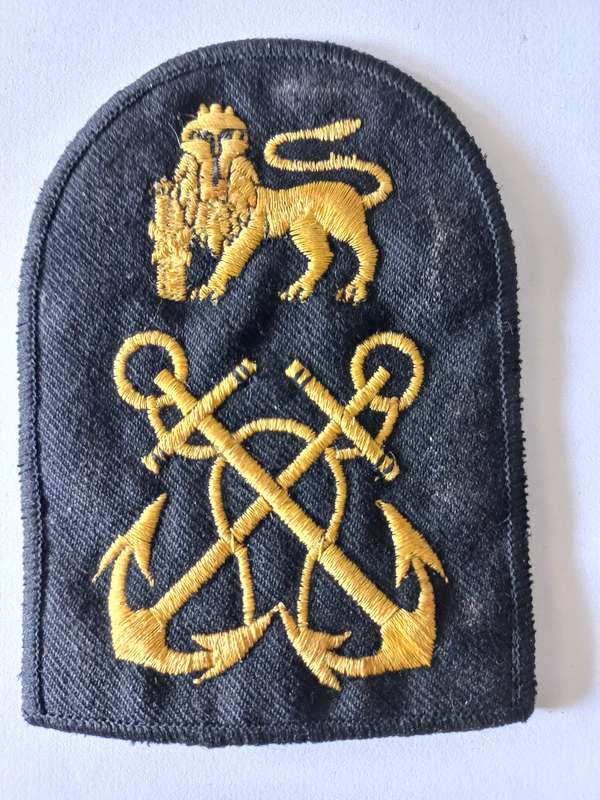 SA NAVY PETTY OFFICER PATCH-DINNES 285